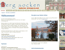 Tablet Screenshot of bergsocken.se